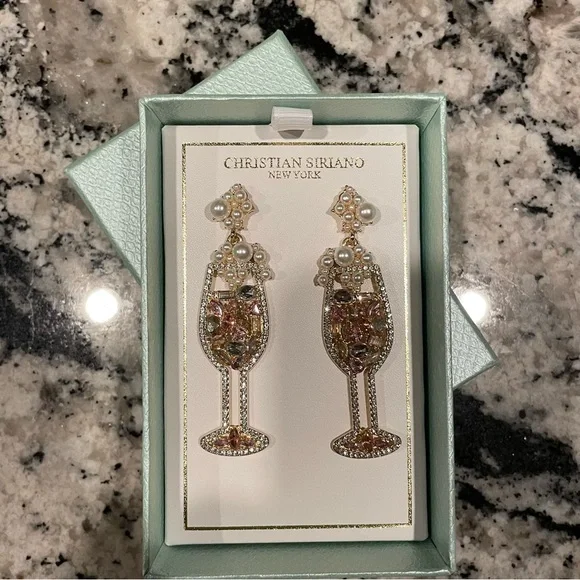 Christian siriano rainbow earrings deals